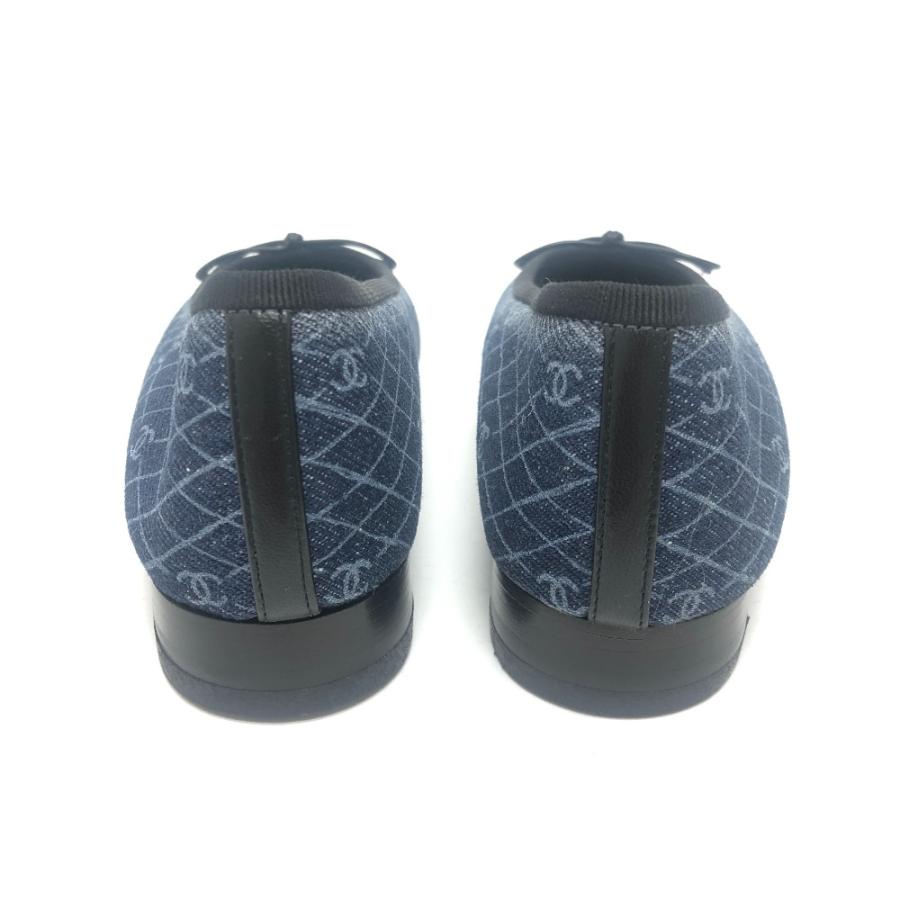 CHANEL（シャネル） 未使用 2025SS デニム バレリーナ フラット