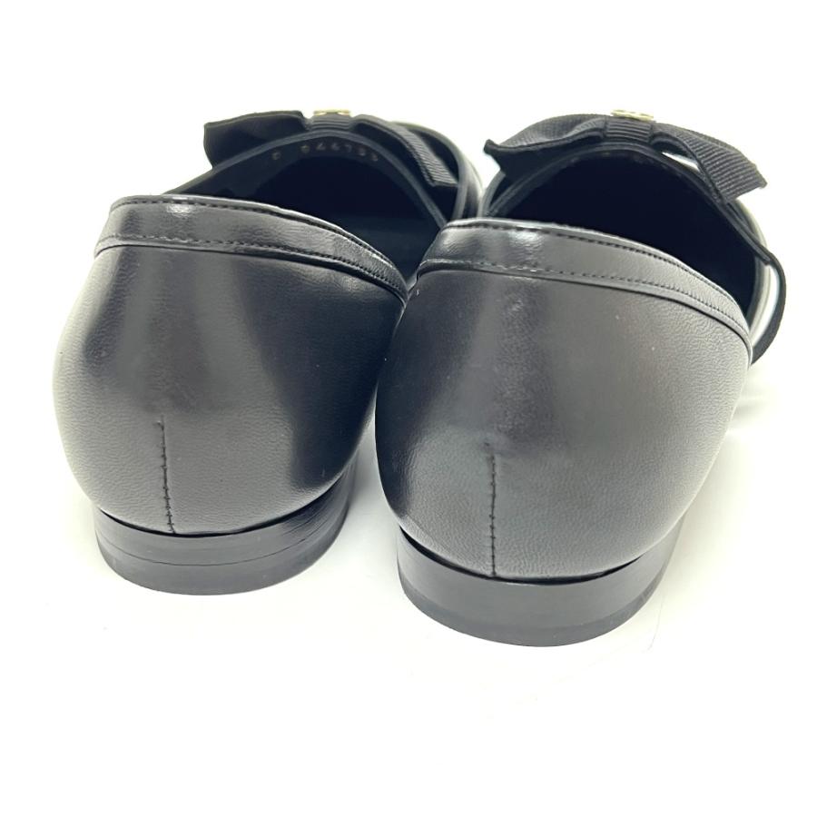 未使用 CHANEL シャネル メリージェーン バレエシューズ 靴  ブラック レディース【中古】 | CHANEL | 04