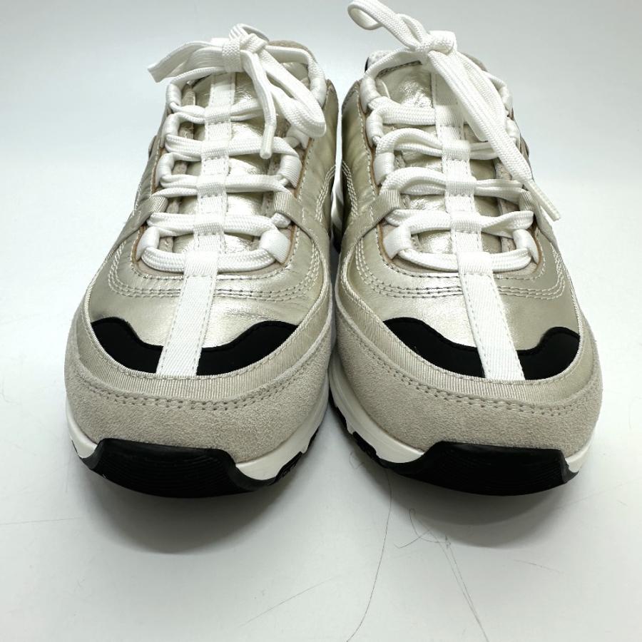 未使用 CHANEL シャネル G46609 ココマーク メタリック 靴 シューズ ローカット 2025A スニーカー メティエダール レディース【中古】 | CHANEL | 05