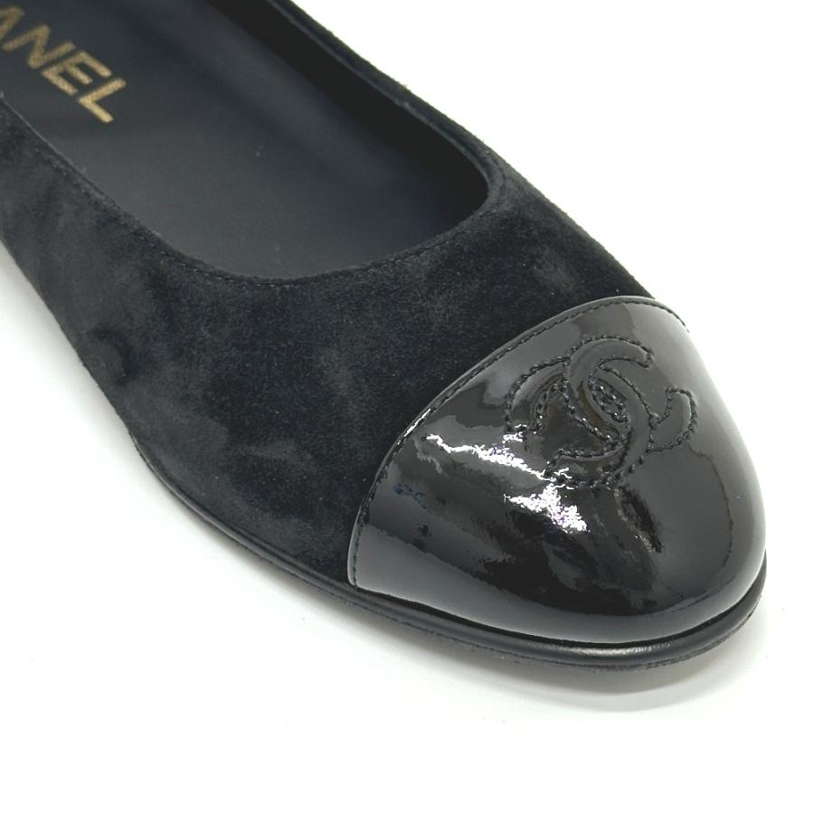 未使用 CHANEL シャネル メリージェーン フラット ベルト 24秋冬 パンプス ブラック レディース【中古】 | CHANEL | 07