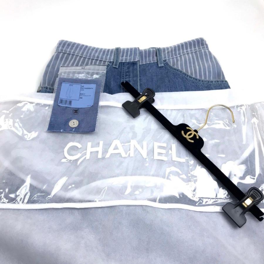 CHANEL シャネル デニムパンツ デニム ブルー(インディゴブルー