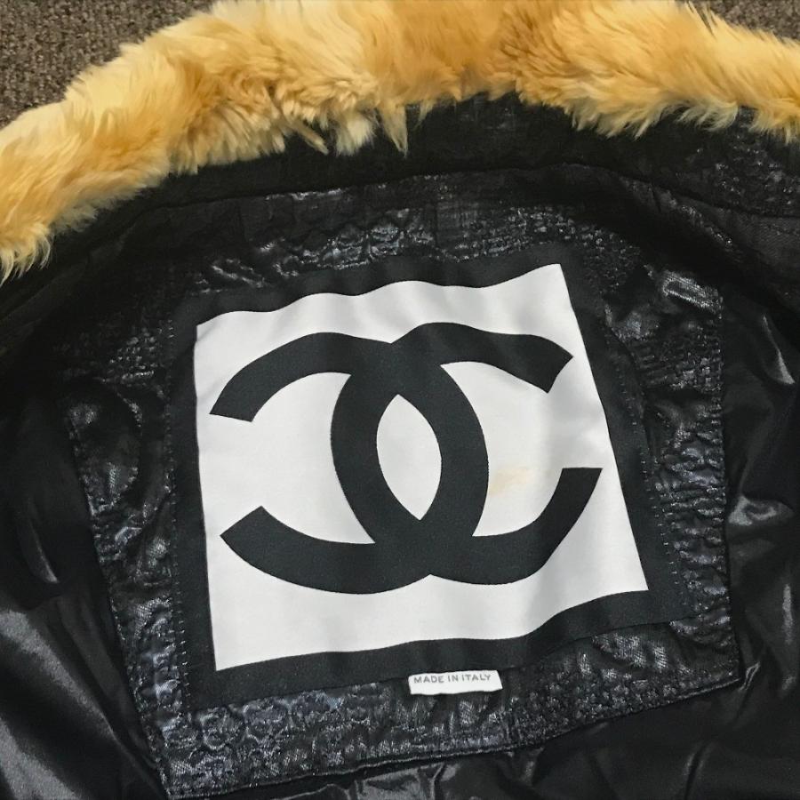CHANEL シャネル ジャケット アウター ジャンバー ファー付 08A  
