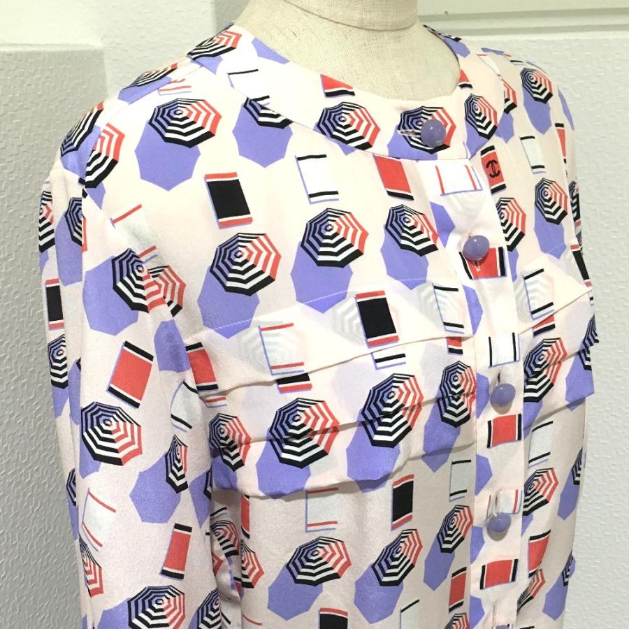 格安人気 シャネル Chanel 新品同様 Pv 長袖シャツ ブラウス パラソルモチーフ 19s Ccココマーク 長袖 ついでに買取キット 無料 も 申し込む Iceenergy Nl