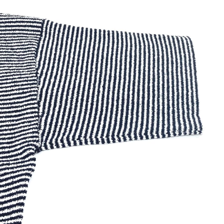 CHANEL シャネル P74170 ボーダー 23 クルーズ セーター コットン