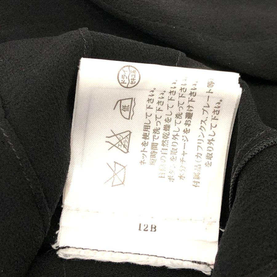 CHANEL シャネル P55115 シースルー カメリアブローチ ブラウス シースルーブラウス ブラウス ブラック レディース【中古】 | CHANEL | 07