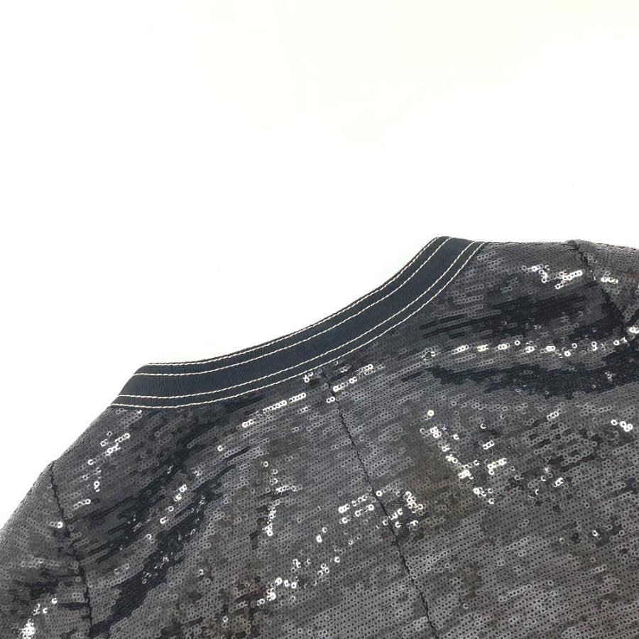 CHANEL シャネル P45044 スパンコール 七分袖 ジャケット ブラック レディース【中古】 | CHANEL | 07