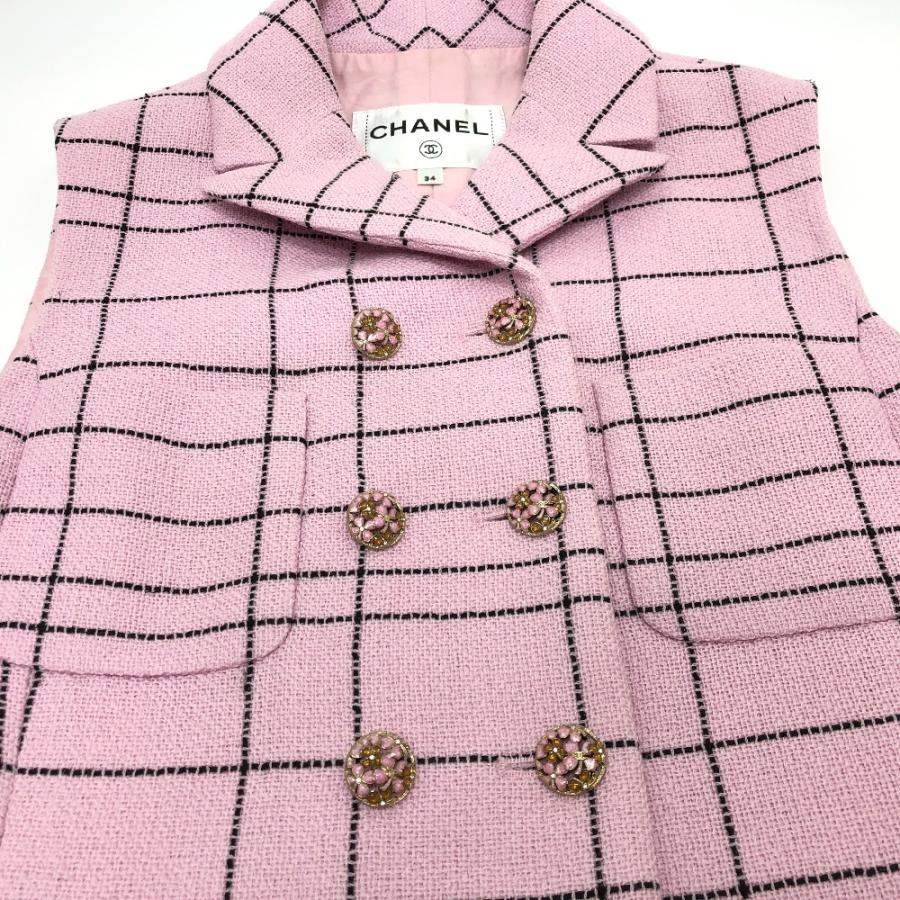 CHANEL（シャネル） 美品 P77266 ツイード ノースリーブ アパレル