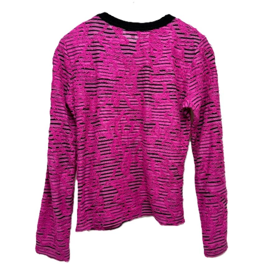 CHANEL シャネル P77487 コットン & ミックス ファイバー アパレル 24AW 長袖シャツ ピンク レディース【中古】 | CHANEL | 01