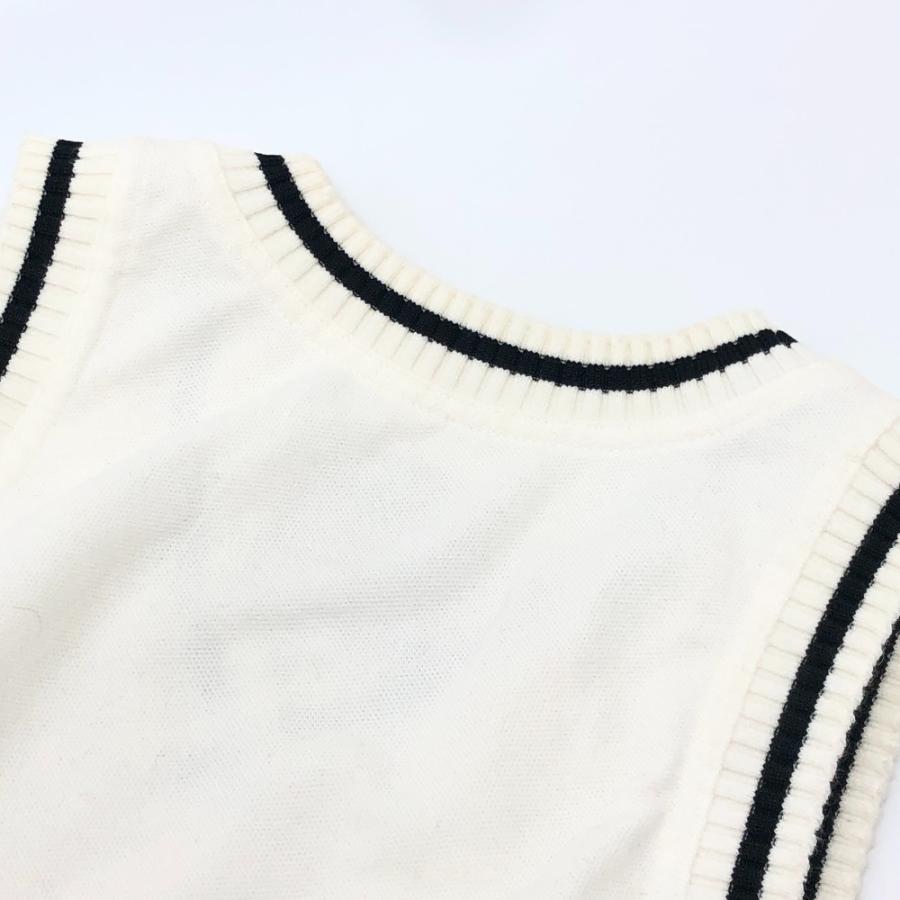 CHANEL シャネル P23630 ショート アパレル Vネック ノースリーブ シャネルスポーツ タンクトップ ホワイト レディース【中古】 | CHANEL | 03