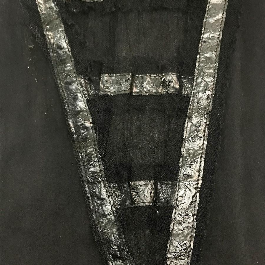 CHANEL シャネル P35442W04301 ノースリーブ シースルー トップス 服 09P レディース 黒 | CHANEL | 02