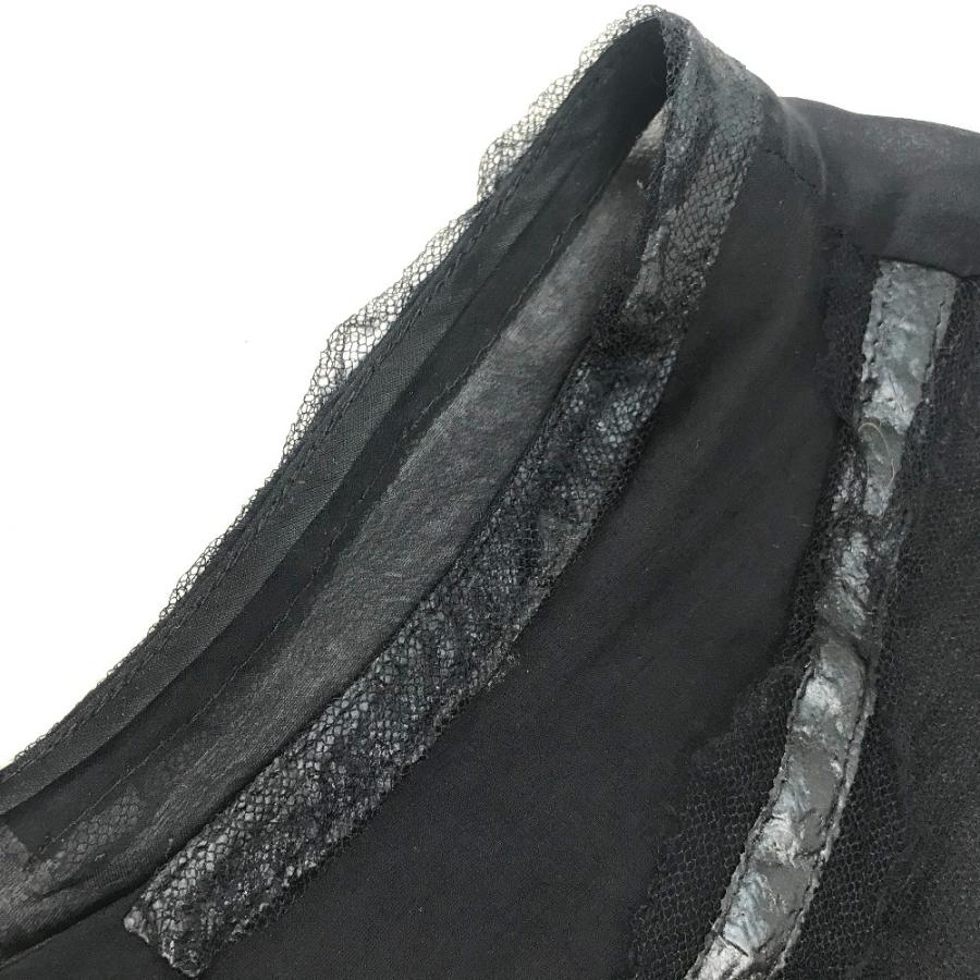 CHANEL シャネル P35442W04301 ノースリーブ シースルー トップス 服 09P レディース 黒 | CHANEL | 04