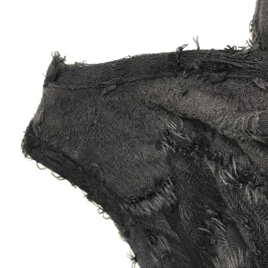 美品 CHANEL シャネル カメリアモチーフ ノースリーブトップス ワンピース アパレル 袖なし キャミソール ブラック レディース【中古】 | CHANEL | 05