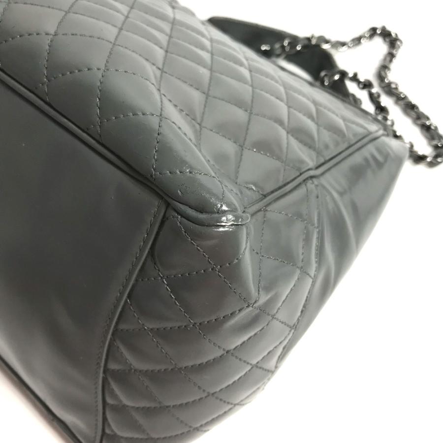シャネル ロゴ サテン キルティング チェーン CHANEL】【ゴールド・シルバー金具】【筆記体ロゴ】シャネル