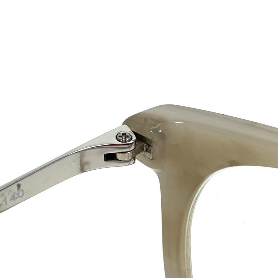 CHANEL シャネル 3378-B-A 小物 マトラッセ ラインストーン 伊達メガネ 眼鏡 金属製/プラスチック グレー系 レディース【中古】 | CHANEL | 07