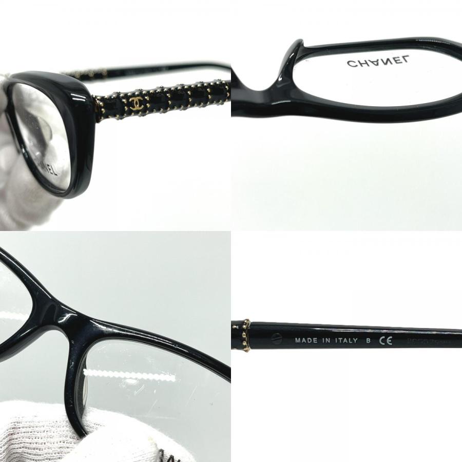 CHANEL（シャネル） 3215-A ココマーク スタッズ 伊達メガネ メガネ 