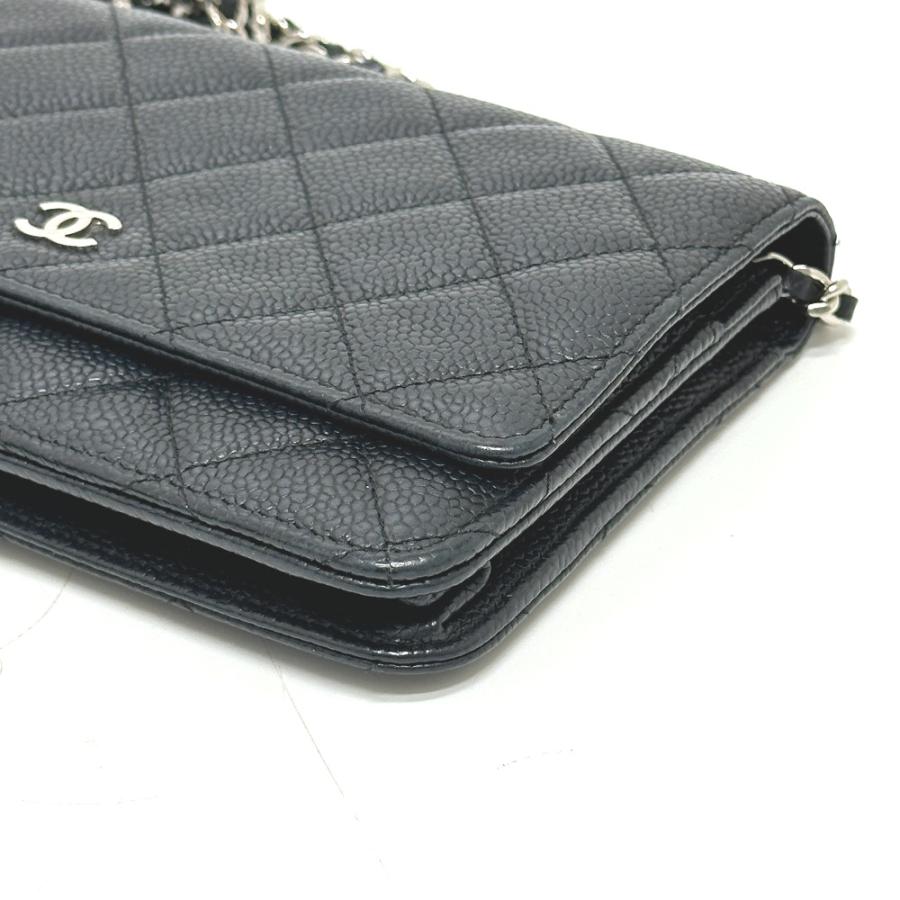 CHANEL シャネル AP0250 チェーンウォレット カバン マトラッセ ショルダーバッグ ブラック レディース【中古】 | CHANEL | 03