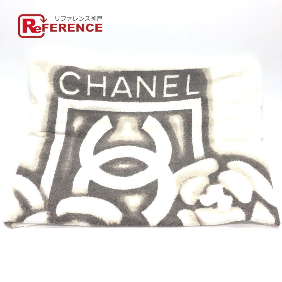 CHANEL シャネル ココマーク カメリア ビーチタオル ブランケット