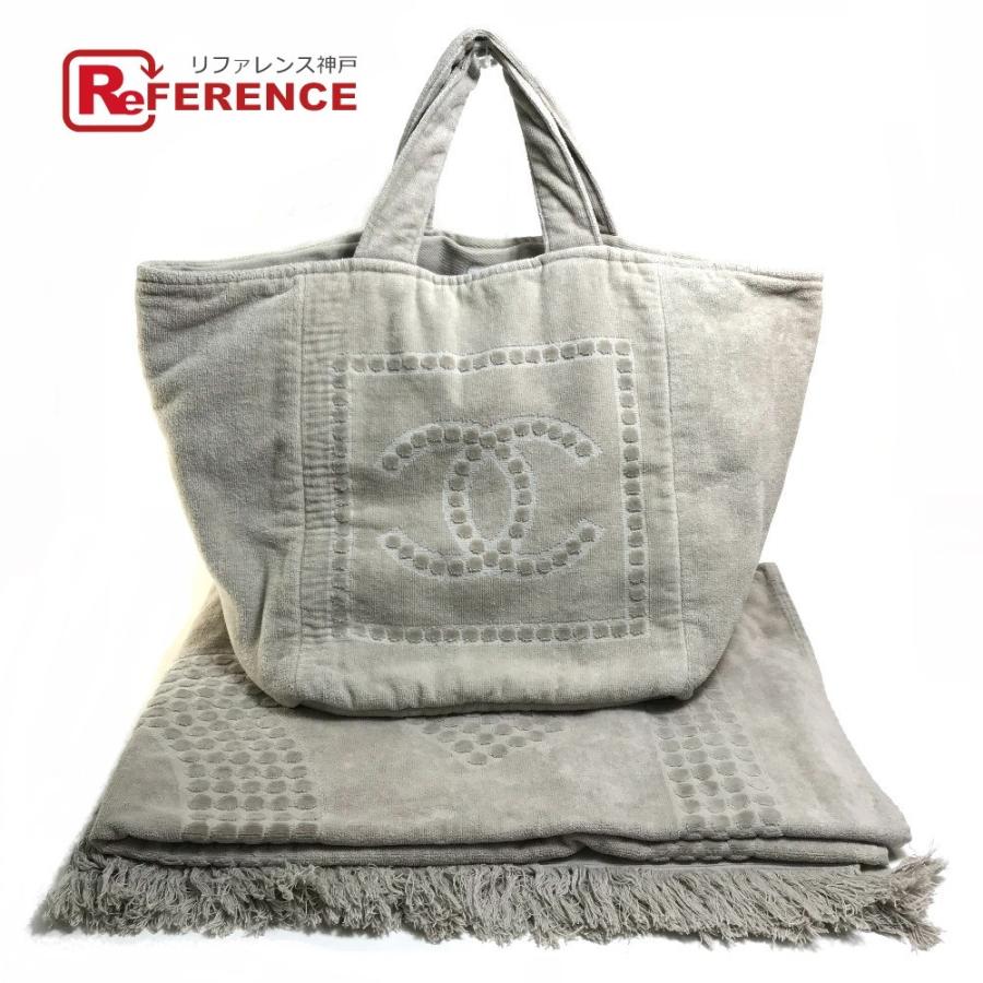 CHANEL シャネル スポーツライン CC ココマーク パイルバッグ&バス