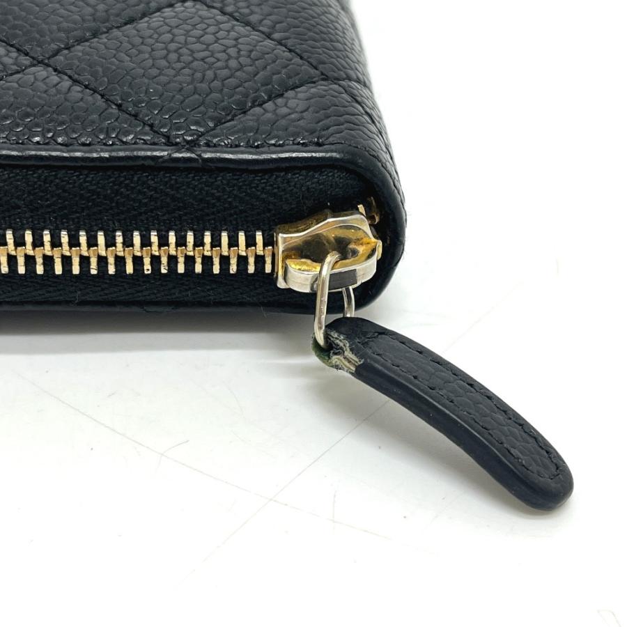 ako【CHANEL】シャネル マトラッセ 長財布 ブラック ココマーク CHANEL（シャネル） A50097 ココマーク ラウンド 財布 ウォレット