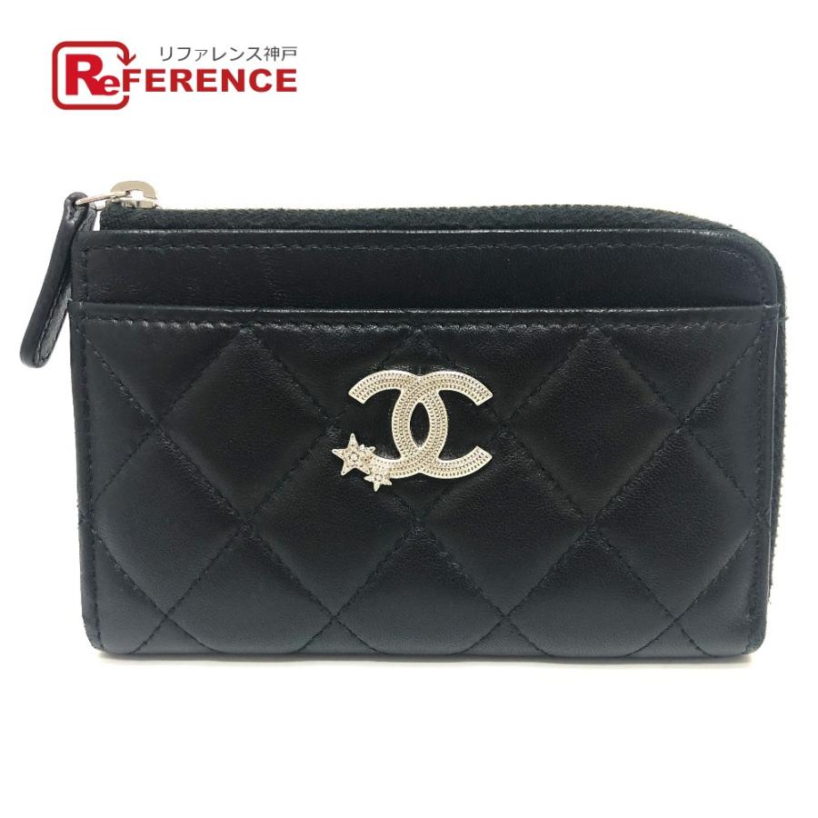 CHANEL シャネル AP3732 ココマーク スター カード コインパース 