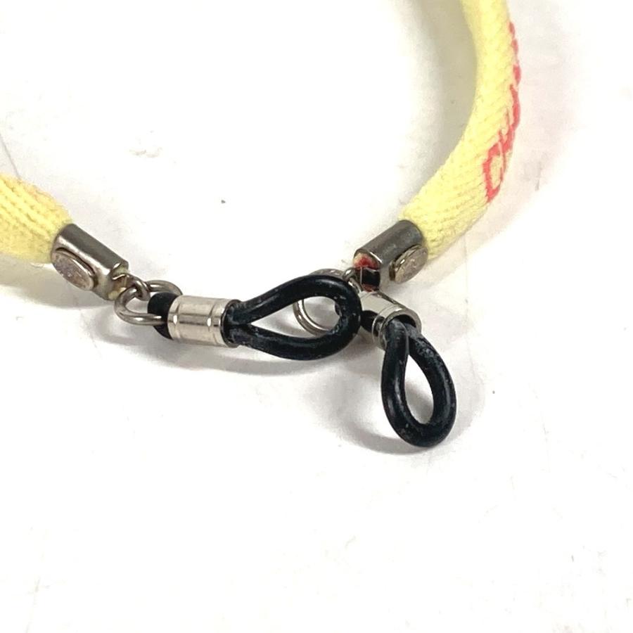 CHANEL シャネル グラスコード メガネストラップ  メガネ掛け アイウェア サングラス 眼鏡 ストラップ イエロー レディース【中古】 | CHANEL | 02