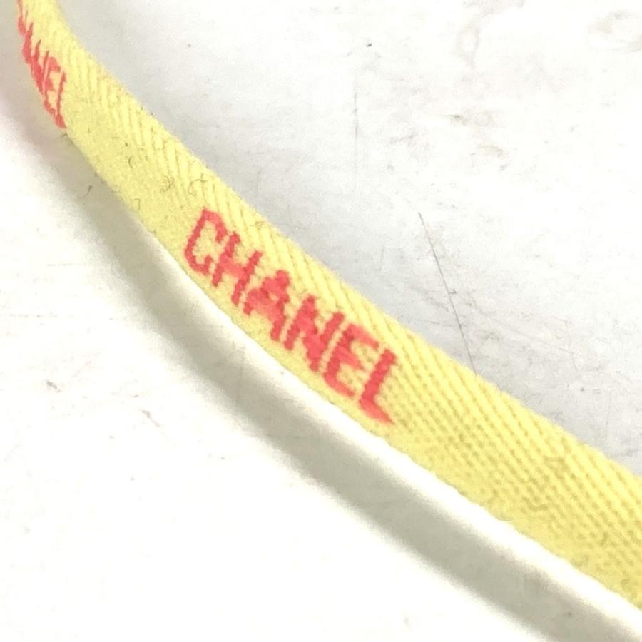 CHANEL シャネル グラスコード メガネストラップ  メガネ掛け アイウェア サングラス 眼鏡 ストラップ イエロー レディース【中古】 | CHANEL | 03