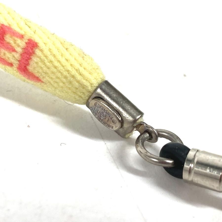 CHANEL シャネル グラスコード メガネストラップ  メガネ掛け アイウェア サングラス 眼鏡 ストラップ イエロー レディース【中古】 | CHANEL | 05