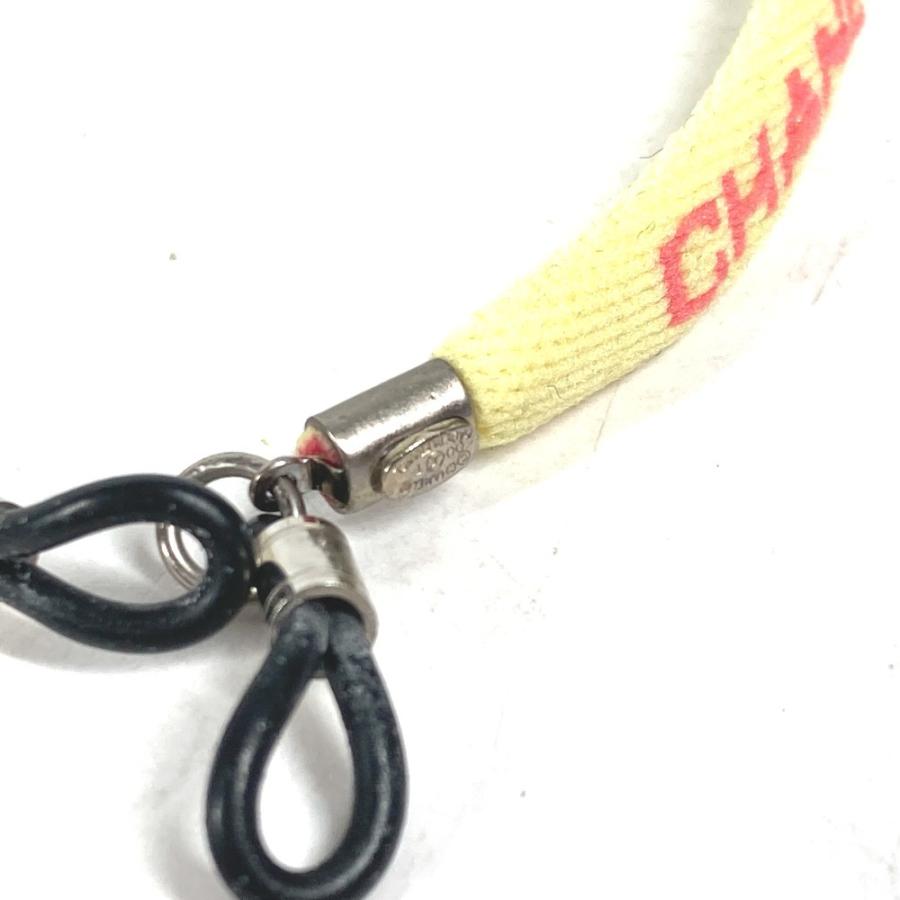 CHANEL シャネル グラスコード メガネストラップ  メガネ掛け アイウェア サングラス 眼鏡 ストラップ イエロー レディース【中古】 | CHANEL | 06