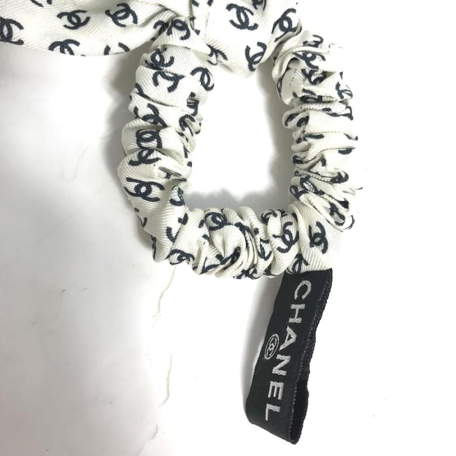 CHANEL シャネル CC ココマーク ヘアアクセサリー ヘアゴム うさぎ 23P シュシュ ホワイト レディース【中古】 | CHANEL | 02