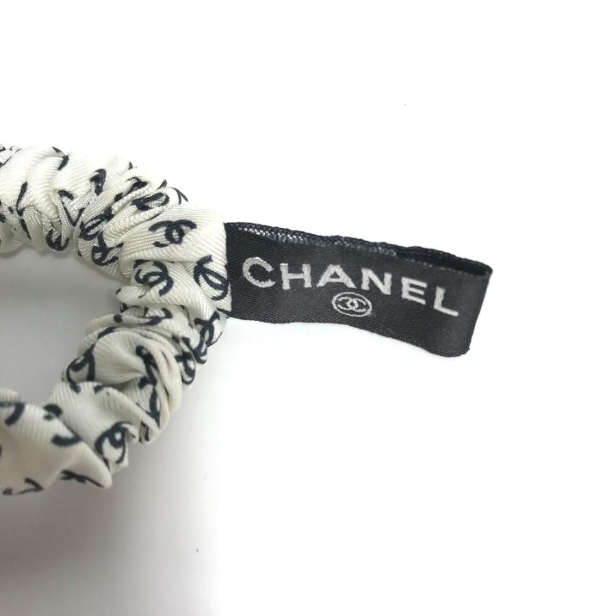 CHANEL シャネル CC ココマーク ヘアアクセサリー ヘアゴム うさぎ 23P シュシュ ホワイト レディース【中古】 | CHANEL | 05