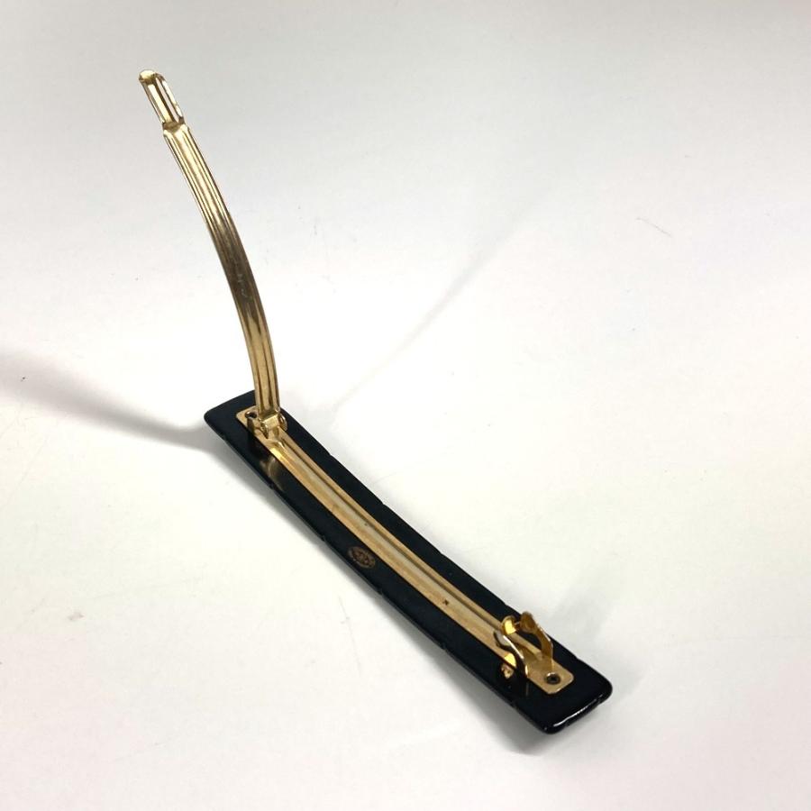 CHANEL シャネル CC ココマーク ロゴ ラインストーン アクセサリー ヘアアクセサリー 08A バレッタ ブラック レディース【中古】 | CHANEL | 08