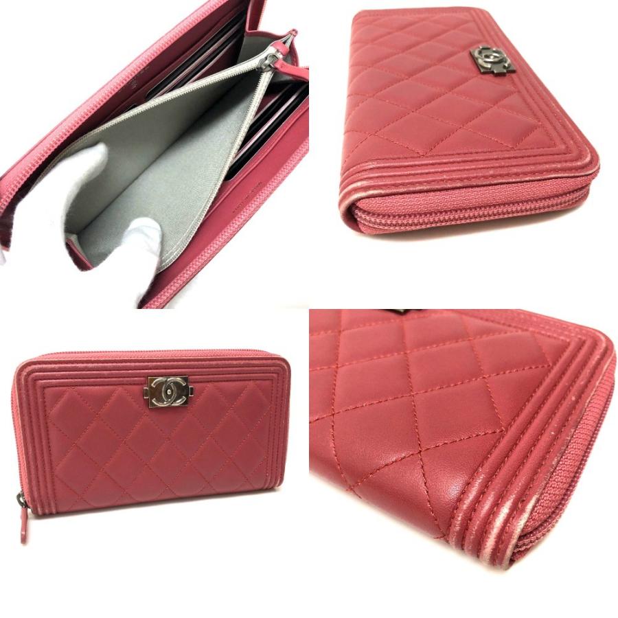 CHANEL（シャネル） A68733 ラウンドファスナー長財布 ボーイシャネル
