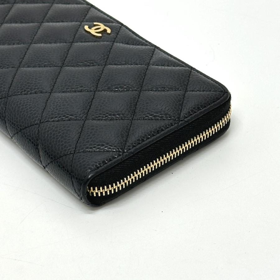 CHANEL シャネル A50097 ココマーク マトラッセ ウォレット 長財布 ブラック レディース【中古】 | CHANEL | 03
