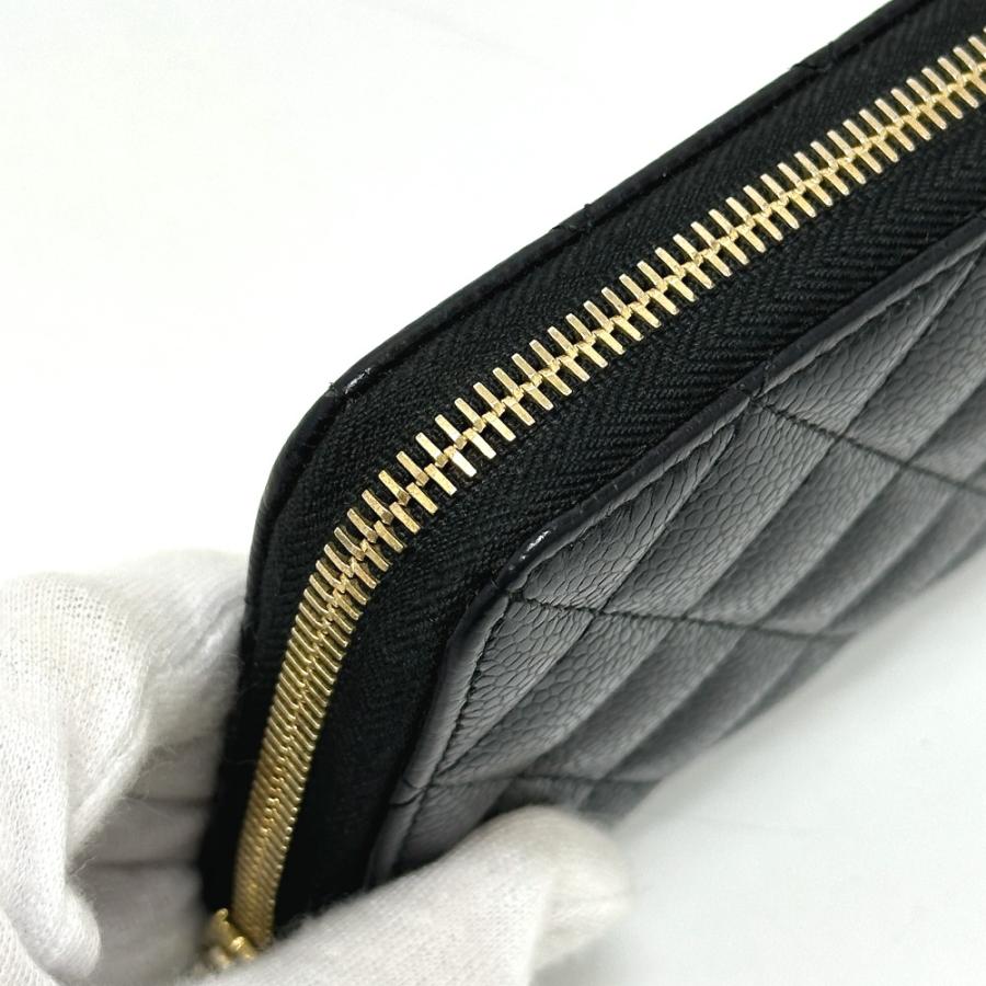 CHANEL シャネル A50097 ココマーク マトラッセ ウォレット 長財布 ブラック レディース【中古】 | CHANEL | 06
