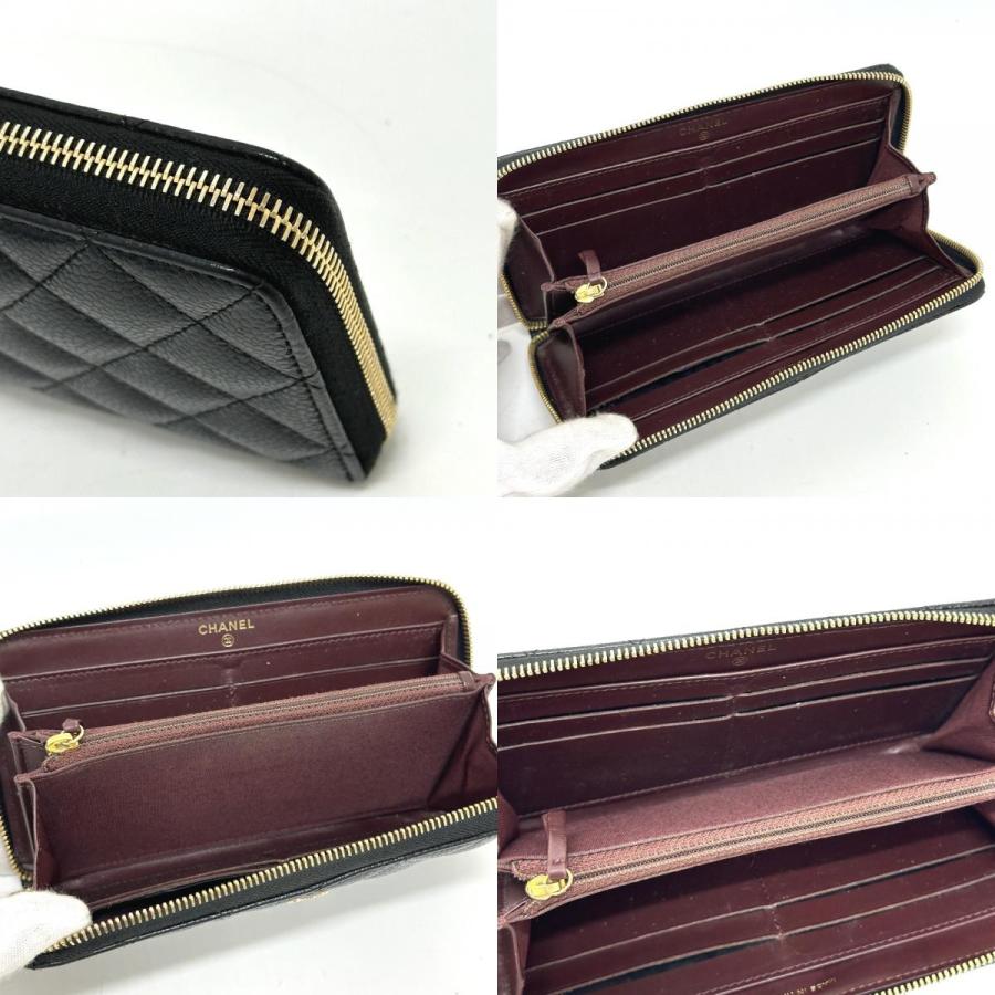CHANEL シャネル A50097 ココマーク マトラッセ ウォレット 長財布 ブラック レディース【中古】 | CHANEL | 07
