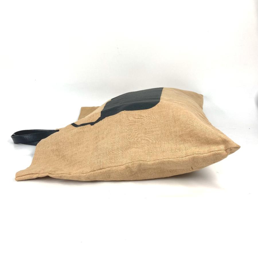 FENDI 美品 フェンディ ラージ トート バイカラー ハンドバッグ カバン 