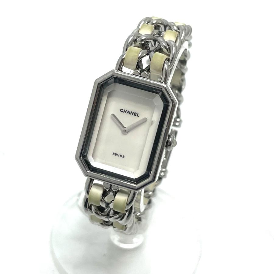 CHANEL シャネル H1639 プルミエール ホワイト シェル クォーツ 腕時計 SS シルバー レディース【中古】 | CHANEL | 01