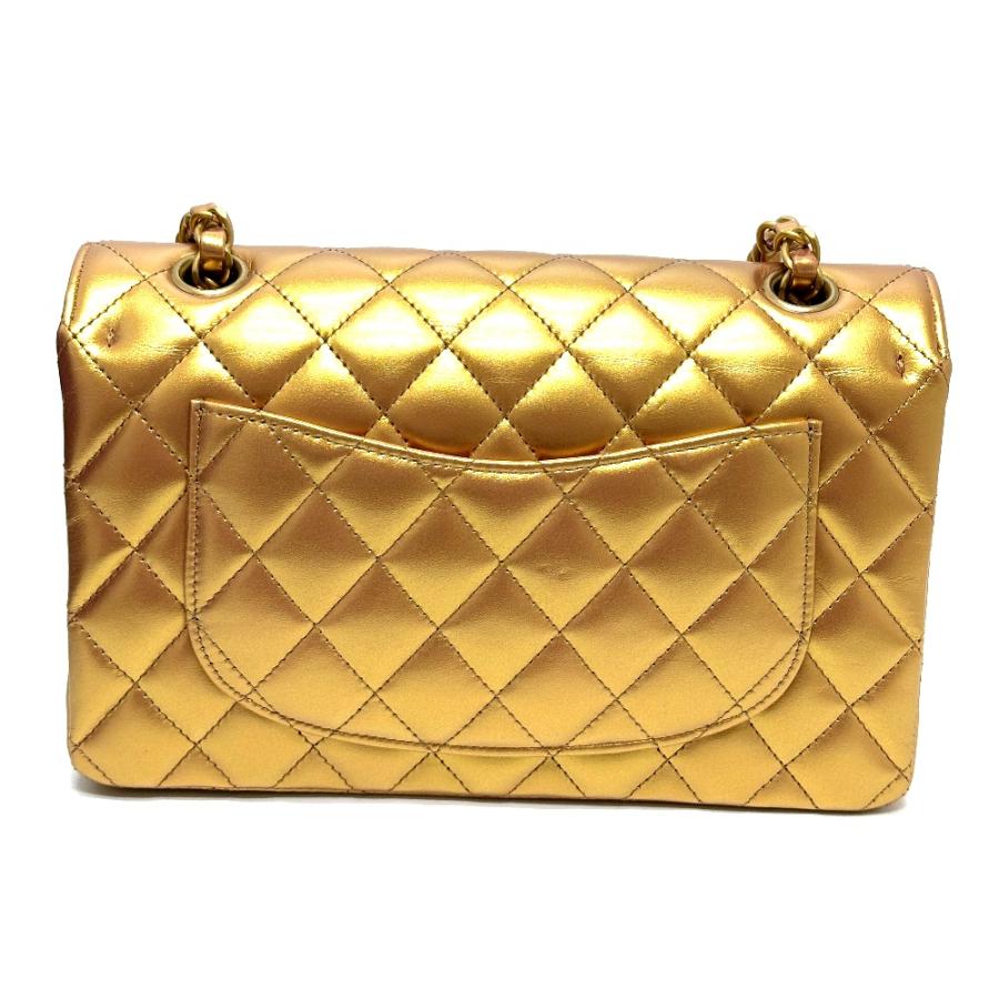 未使用 CHANEL シャネル A01113 マトラッセ23 Wフラップ CC ココマーク ショルダーバッグ ゴールド レディース【中古】 | CHANEL | 01