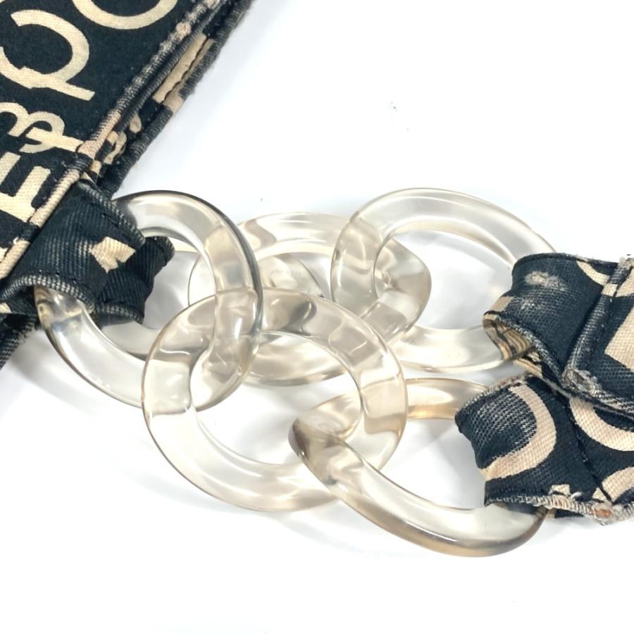 CHANEL シャネル バイシーライン カバン ショルダーバッグ 肩掛け プレスチックチェーン トートバッグ ブラック レディース【中古】 | CHANEL | 04