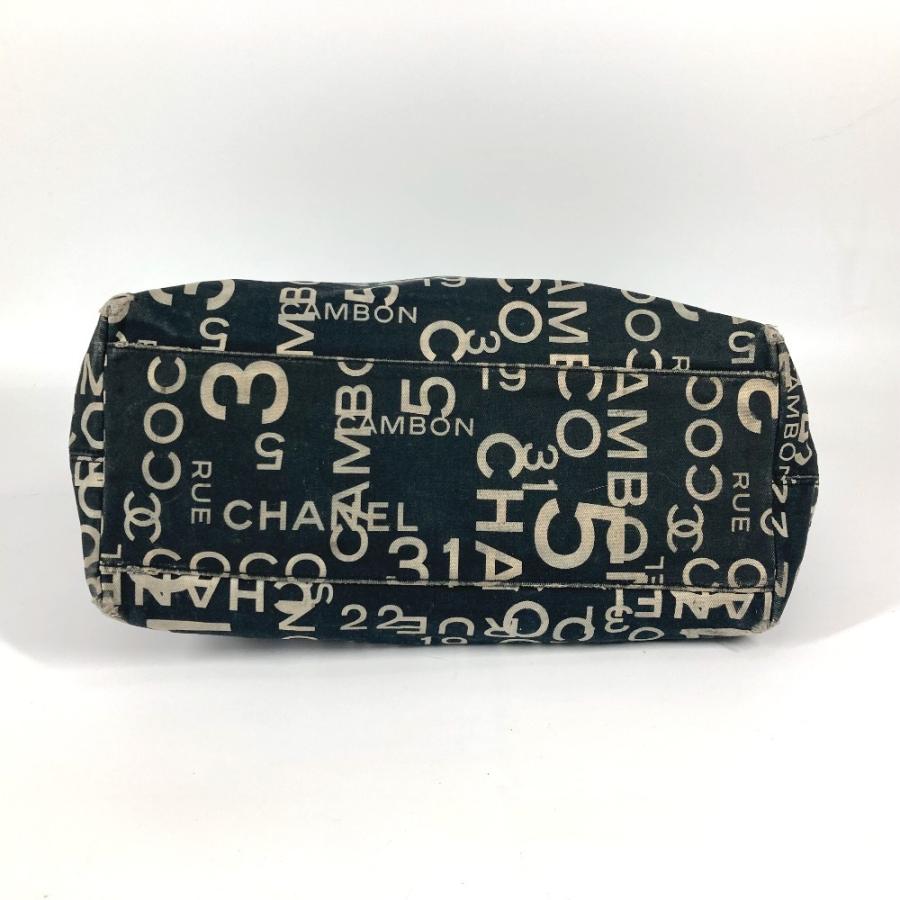 CHANEL シャネル バイシーライン カバン ショルダーバッグ 肩掛け プレスチックチェーン トートバッグ ブラック レディース【中古】 | CHANEL | 06