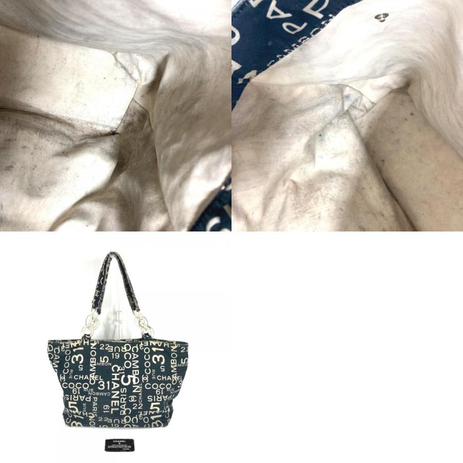 CHANEL シャネル バイシーライン カバン ショルダーバッグ 肩掛け プレスチックチェーン トートバッグ ブラック レディース【中古】 | CHANEL | 09