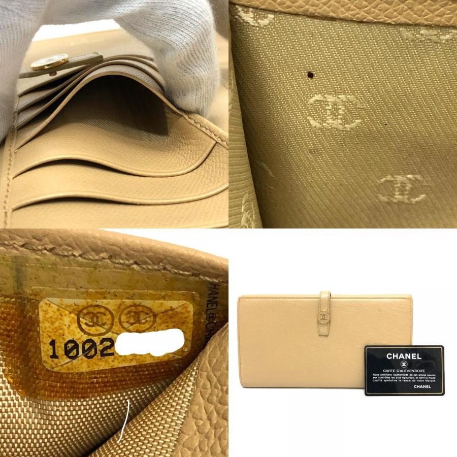 CHANEL（シャネル） ココボタン 財布 2つ折り財布 長財布 ウォレット 2