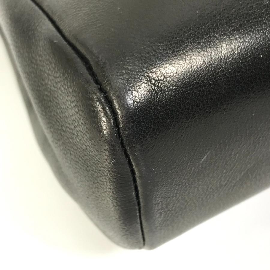 CHANEL シャネル ココマーク CC メイクポーチ 化粧ポーチ ブラック レディース【中古】 | CHANEL | 05