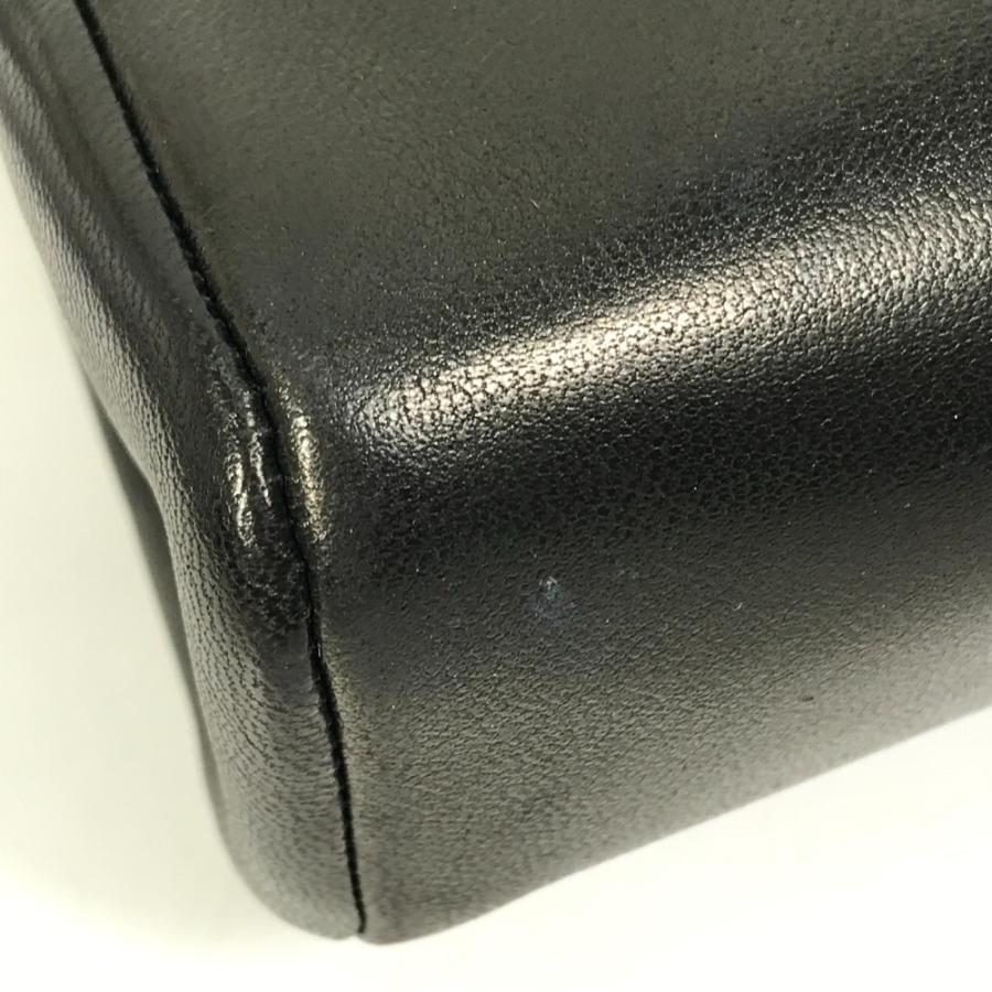 CHANEL シャネル ココマーク CC メイクポーチ 化粧ポーチ ブラック レディース【中古】 | CHANEL | 07