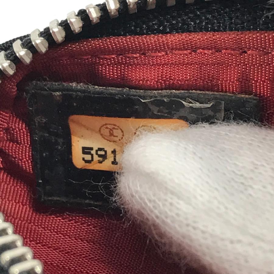 CHANEL シャネル 筆箱 ポーチ 旧トラベルライン ペンケース ブラック レディース【中古】 | CHANEL | 09