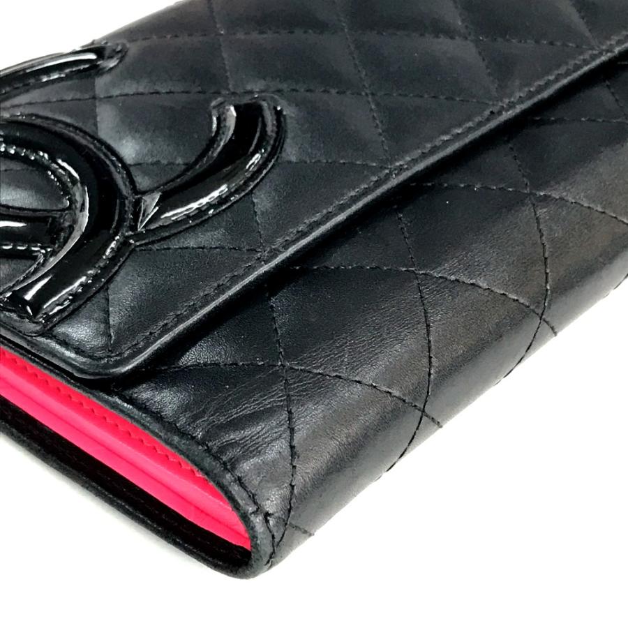 CHANEL シャネル 三つ折り財布 ココマーク ブラック シャネル CHANEL CHANEL 三つ折り財布 AP4951 B22099 レザー ココ