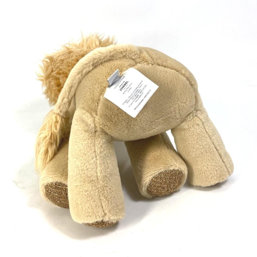 CHANEL シャネル ココクラッシュ  COCO CRUSH ライオン アニマル ノベルティ 非売品 インテリア ぬいぐるみ  ベージュ【中古】未使用 | CHANEL | 07