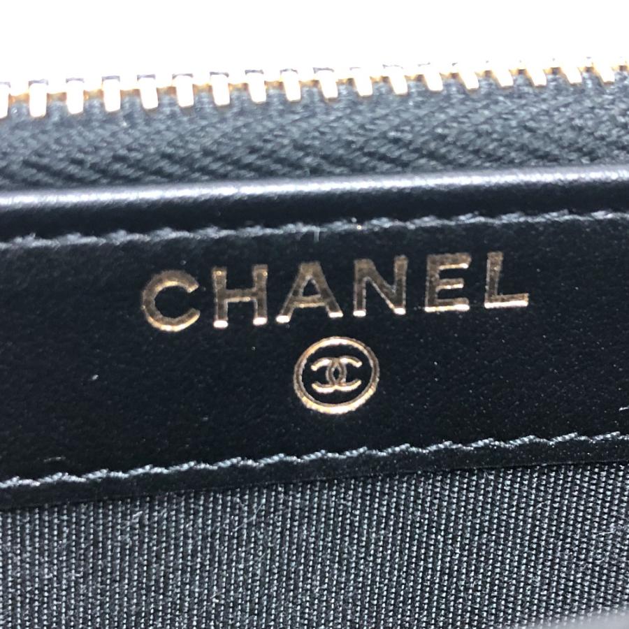 新品同様 CHANEL シャネル A84450 CCフィリグリー バイカラー 財布 ウォレット 長財布 ウォレットチェーン ベージュ レディース【中古】 | CHANEL | 07