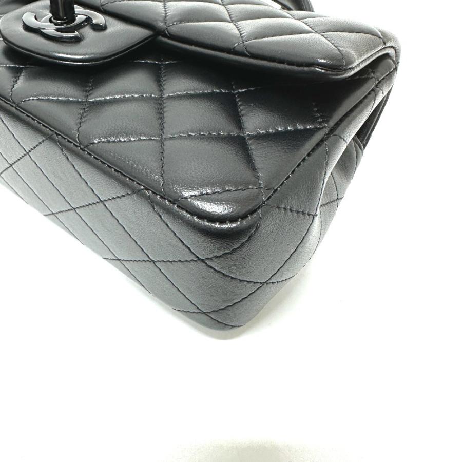 CHANEL（シャネル） 未使用 トップハンドル ソーブラック 2WAYバッグ