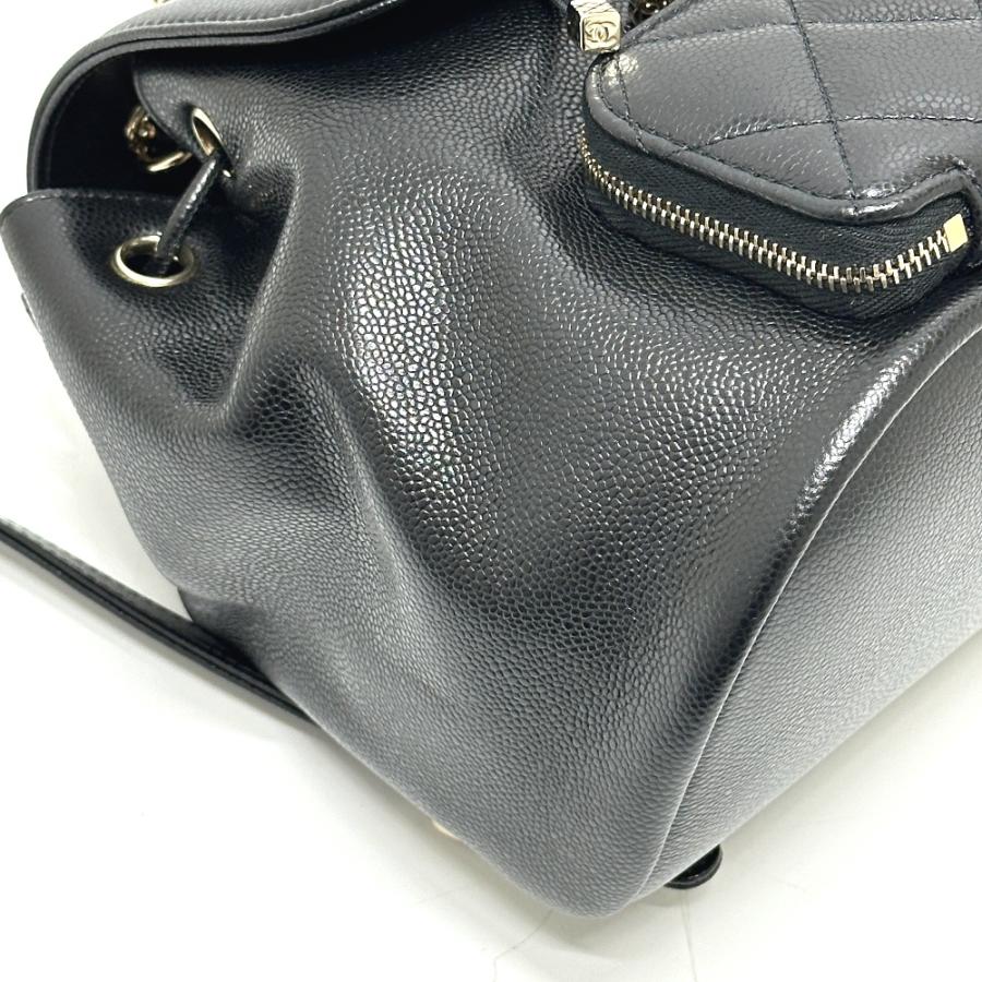 新品 CHANEL シャネル AS3530 ココマーク ターンロック ミニ バックパック リュックサック ブラック レディース【新品】の画像